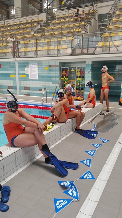 Hokej pod wodą Walenie Siemianowice Śląskie WannaDo IX 2016